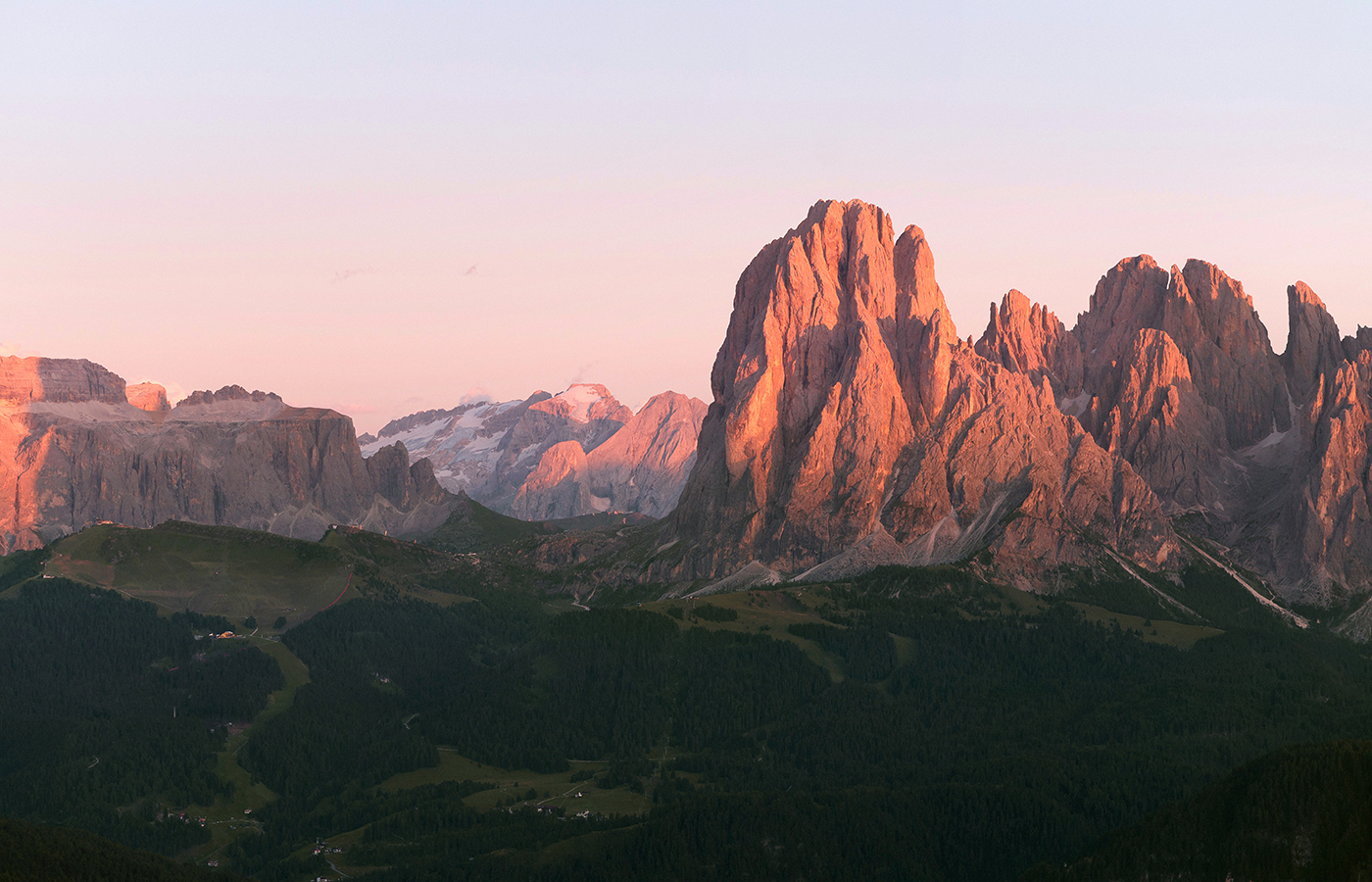 val gardena paesaggio